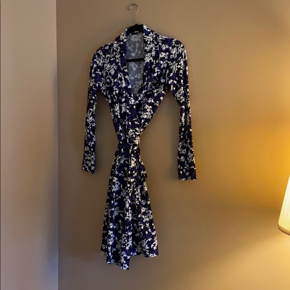 DF wrap dress size 2